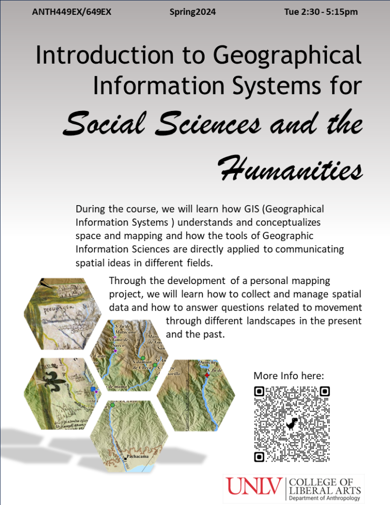 Flyer for course advertising